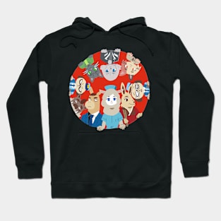 All Characters Art! Odd Taxi Hoodie